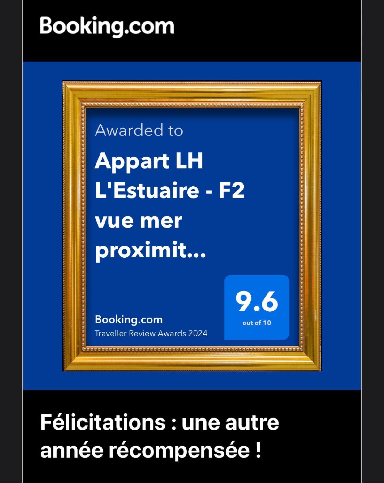 Appart Lh L'Estuaire - F2 Vue Mer Proximite Plage Хавър Екстериор снимка